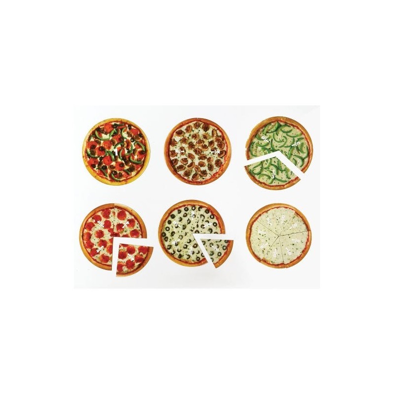Fractions Pizzas Magnétiques
