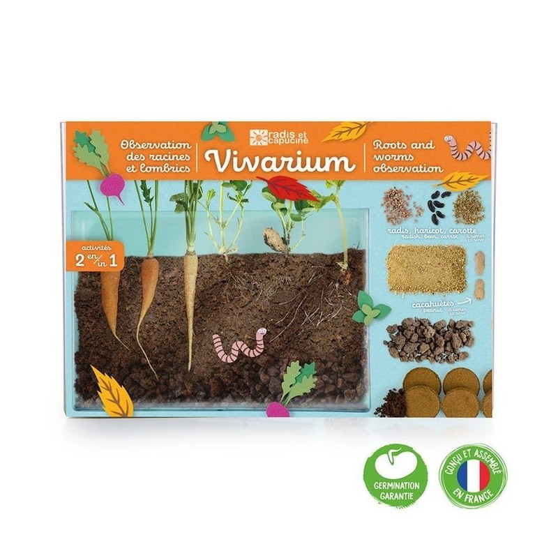 Kit Vivarium avec graines