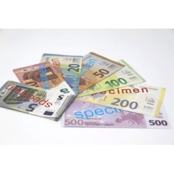 Lot de 140 billets factices