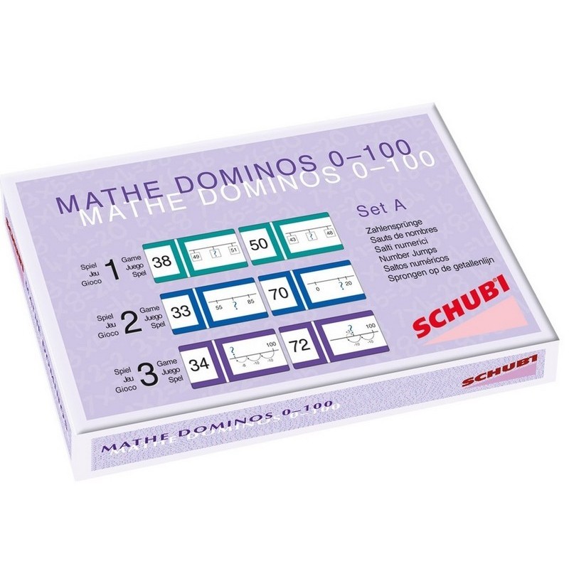 Maths Dominos de 1 à 100 Série A