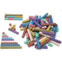 Bâtonnets Cuisenaire Montessori en bois recyclé