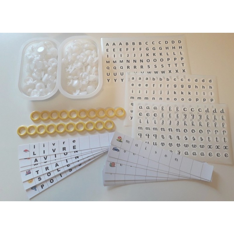 Kit Educ Magic Lettres