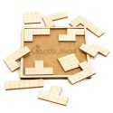 Puzzle géométrique en bois