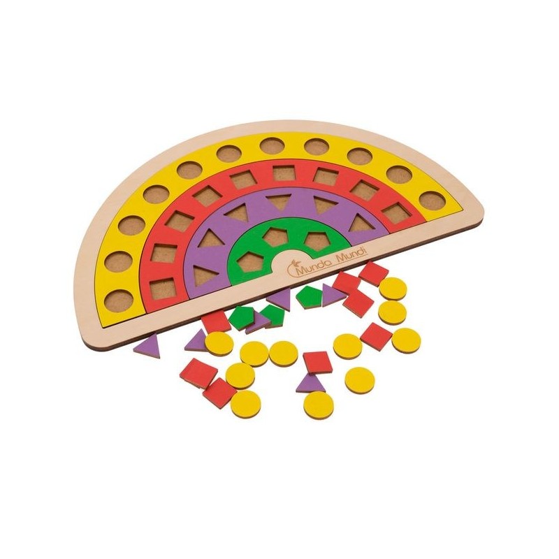 Arc en ciel géométrique