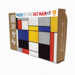 Puzzle Mondrian Composition 123