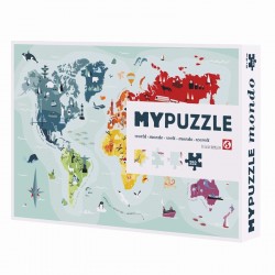 Puzzle Carte du Monde 252 pièces