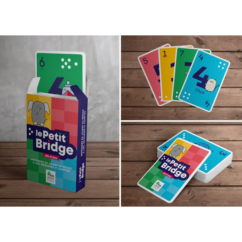Jeu de cartes enfants Le Petit Bridge - Cartes à jouer - Le Bridgeu