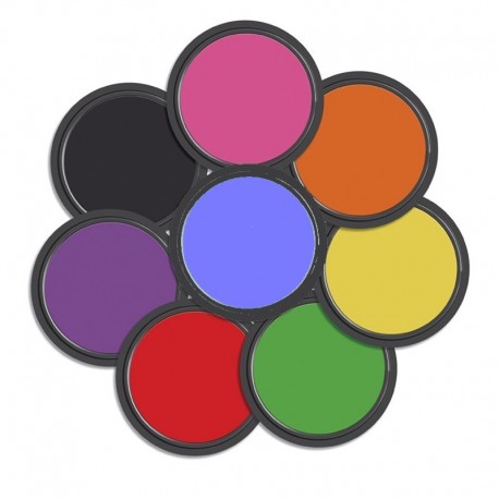 Encreur circulaire 8 coloris