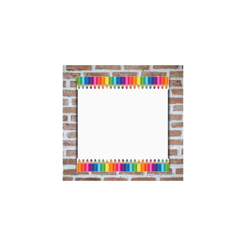 Bordure Crayons