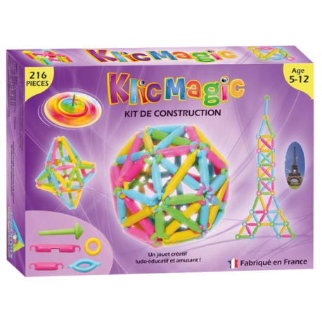 Klic Magic 216 pièces couleur pastel