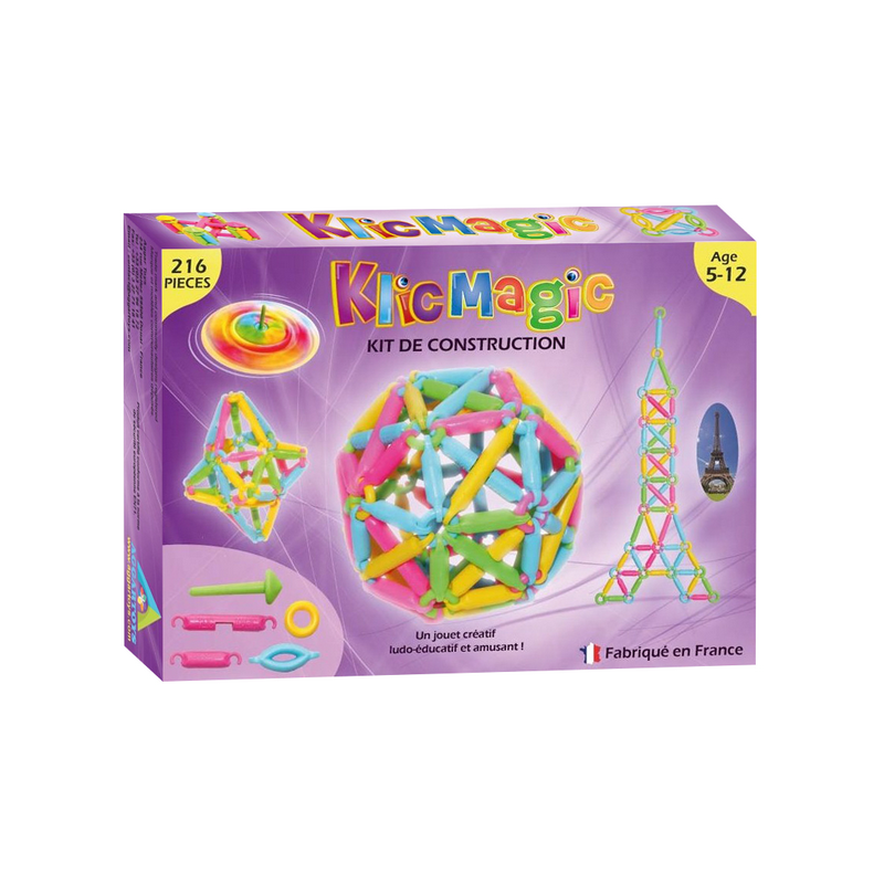 Klic Magic 216 pièces couleur pastel