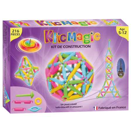 Klic Magic couleur pastel 216 pièces