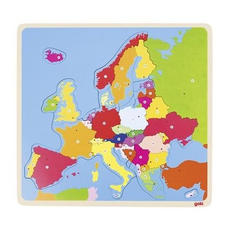 Puzzle Europe en bois