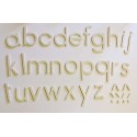 Lettres Script Ecole