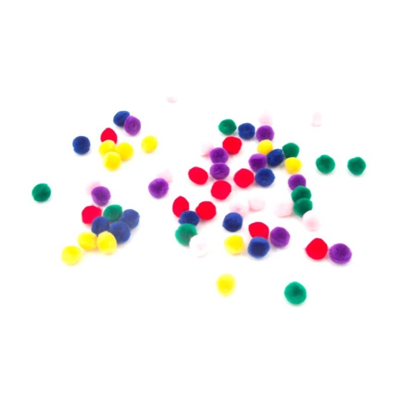 60 Pompons 15 mm