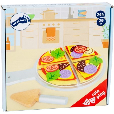 Pizza en tissu