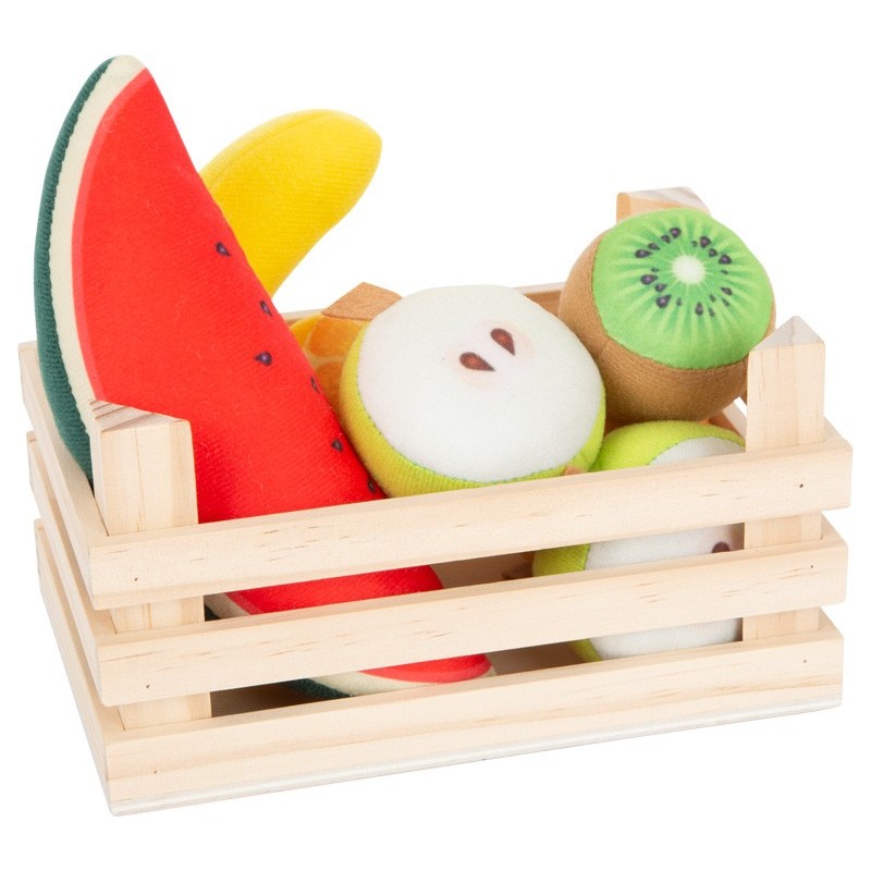 Caisse de fruits en tissu