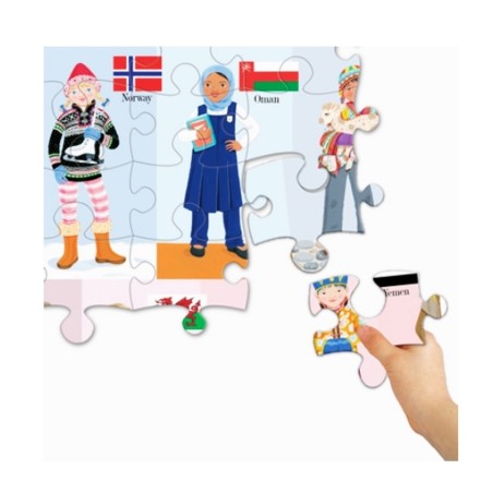 Puzzle Les enfants du monde 100 pièces