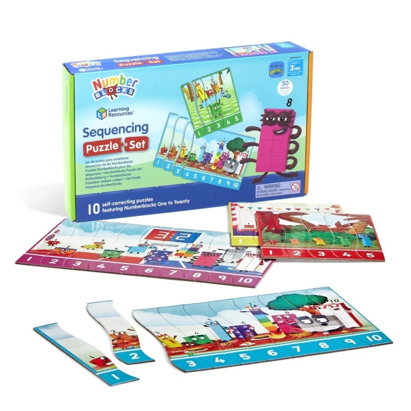 Numberblocks Puzzles Sequences