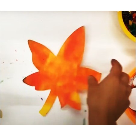 Papier diffuseur de couleurs