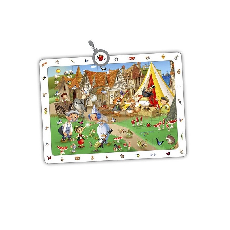 Puzzles d'observation Les contes