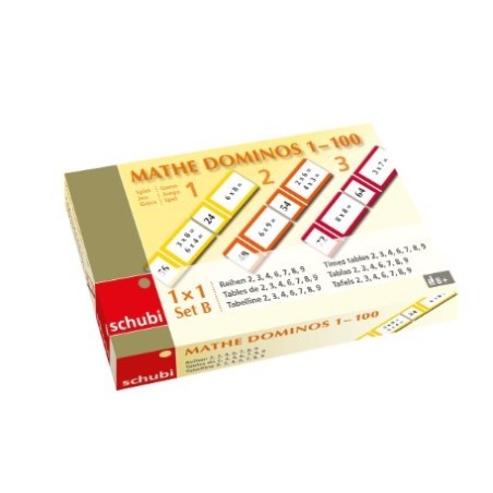 Maths Dominos de 1 à 100 Série B