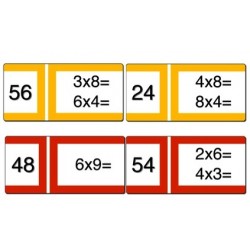 Maths Dominos de 1 à 100 Série B
