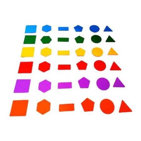 144 Formes géométriques translucides
