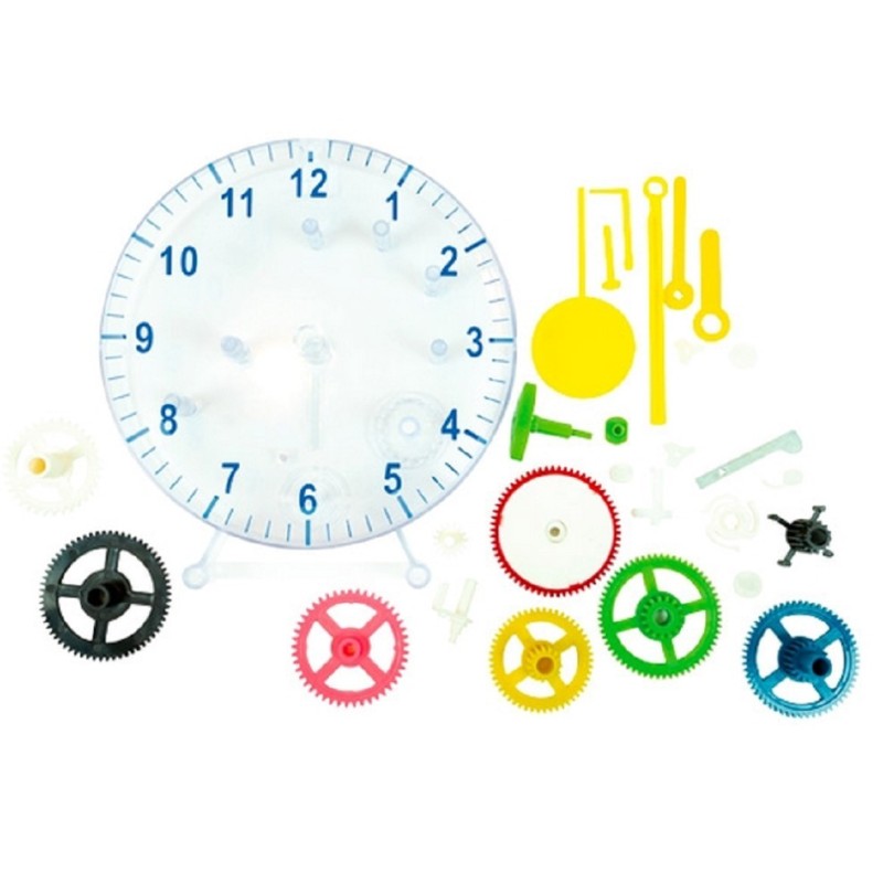Horloge DIY avec engrenages