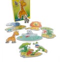 Mes 6 premiers puzzles Haba : le zoo