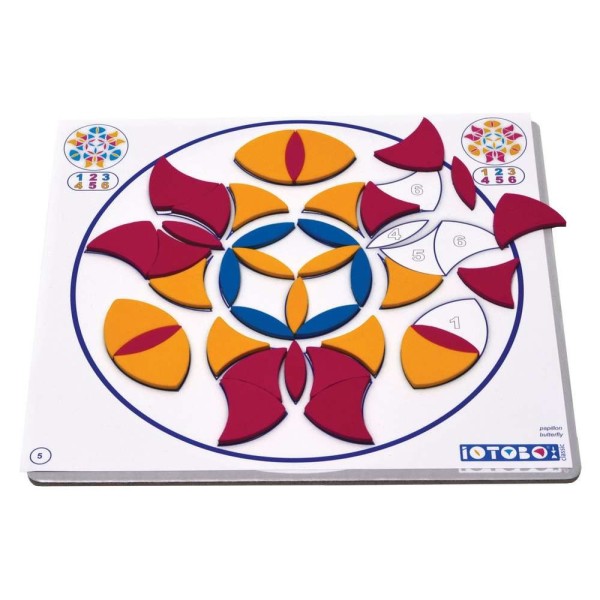 Iotobo Mandala avec numéros