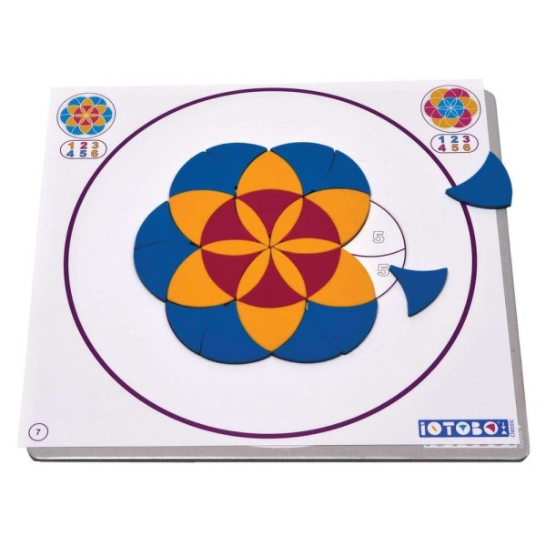 Iotobo Mandala avec numéros