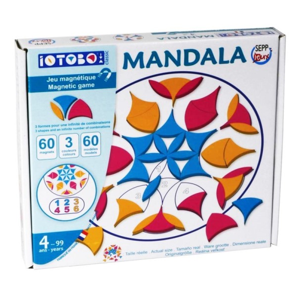 Iotobo Mandala avec numéros