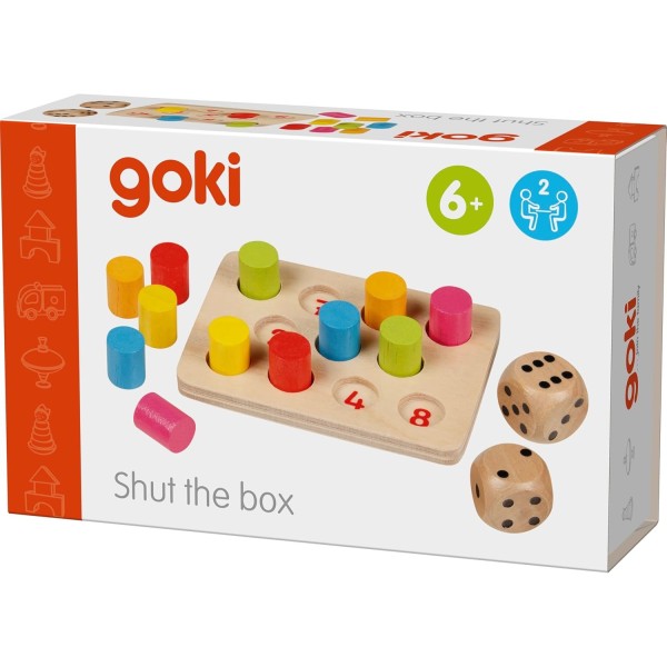 Shut the box , jeu de calcul mental