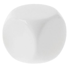 Dé 6 faces blanc 22 mm