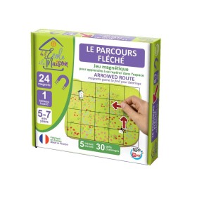 La Parcours Fléché, Jeu magnétique de repérage spatial