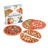Fractions Pizzas Magnétiques : de l'unité au 1/8 , 6 pizzas de 20 cm