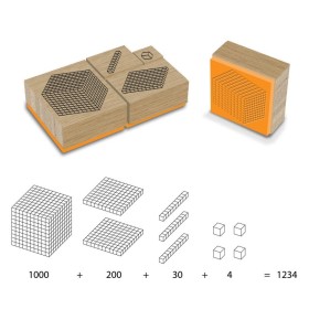 Tampons de décomposition numérique de base 10
