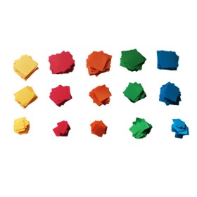 Formes carrées en papier