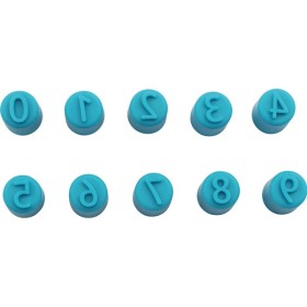 10 Tampons pour doigts avec chiffres
