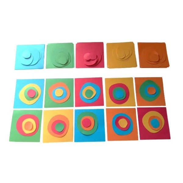 Formes Kandinsky : 100 formes en papier