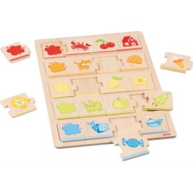Puzzle en bois Apprendre les couleurs